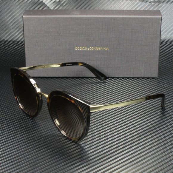Dolce & Gabbana 52mm Brown Sunglasses! New! - Picture 1 of 4